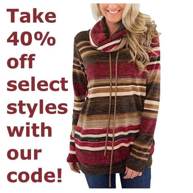 Cozy Hooded Sweaters Sale! Take 40% Off!