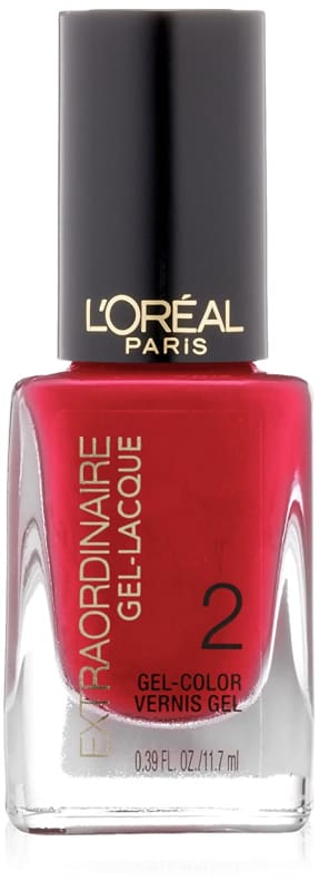 L’Oreal Extraordinaire Gel Lacque - 712 Lacque-red - Nail Polish