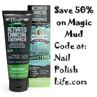 Magic Mud Charcoal Toothpaste 50% Off Coupon