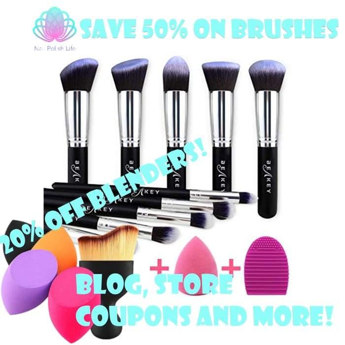 10 Brushes $4.99 Today Only. 50% Off And Lots More!