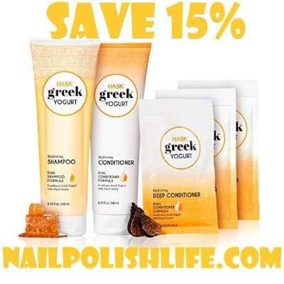 Greek Yogurt Hair Care Sale Save 15%!