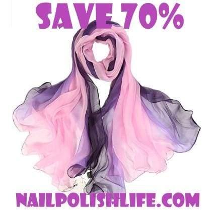 Save 70% on Silk Scarves