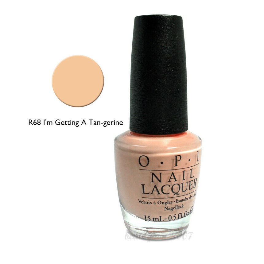 OPI Nail Lacquer - Im Getting a Tan-gerine