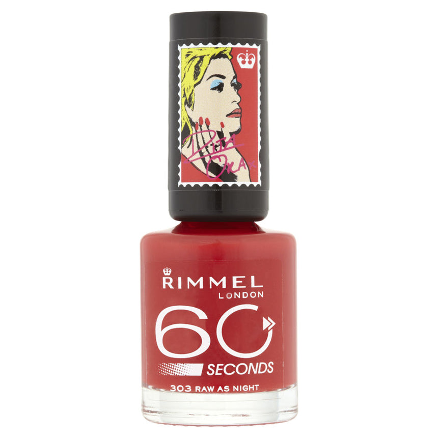 Rimmel 60 Seconds - 303 Raw as Night