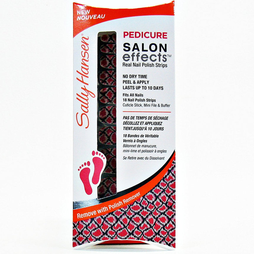 Sally Hansen Pedicure Salon Effects - 305 Pink Boa