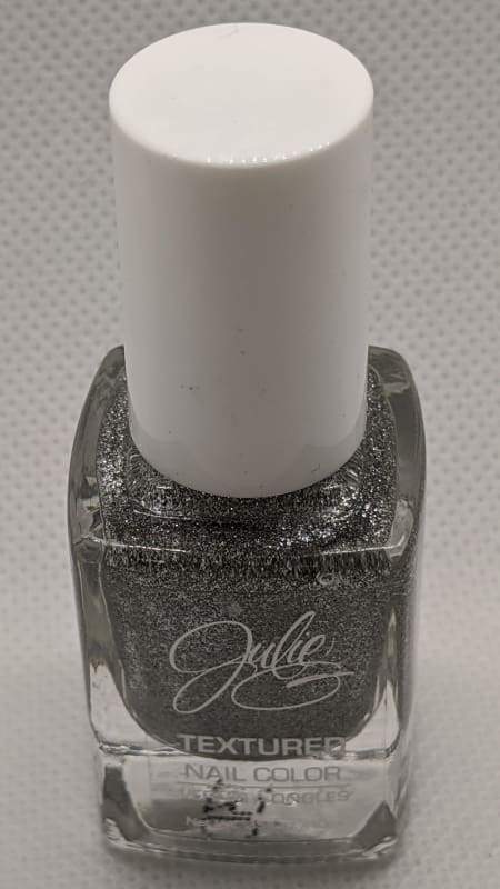 Julie G Textured Nail Color - Silver Bells-Nail Polish-Nail Polish Life
