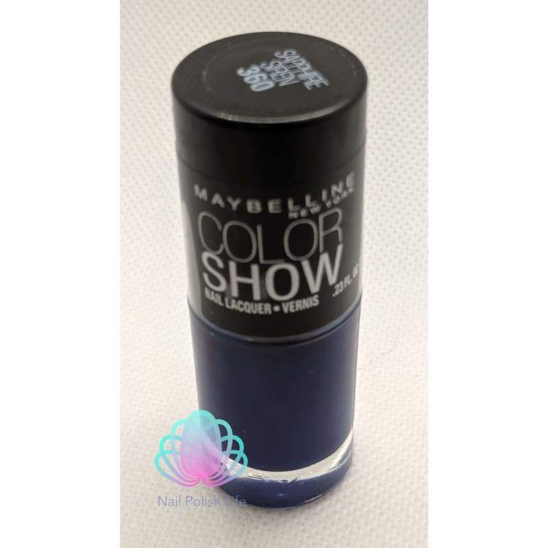 Maybelline Color Show - 360 Sapphire Siren-Nail Polish-Nail Polish Life