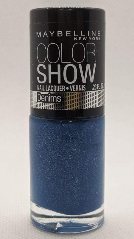 Maybelline Color Show Nail Lacquer - 10 Denim Dash-Nail Polish-Nail Polish Life