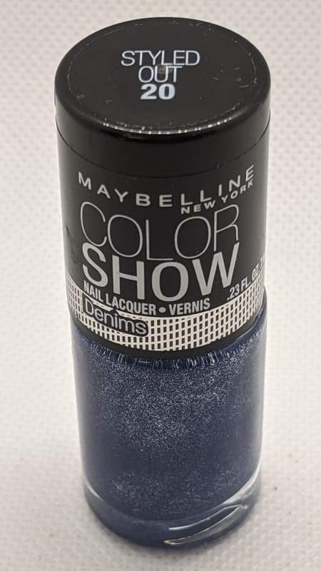 Maybelline Color Show Nail Lacquer - 20 Styled Out-Nail Polish-Nail Polish Life