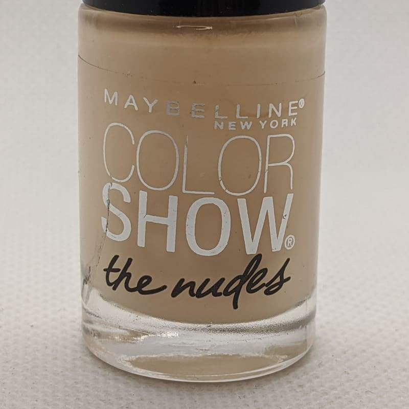 Maybelline Color Show Nail Lacquer The Nudes - 752 Bare All-Nail Polish-Nail Polish Life