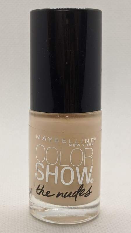 Maybelline Color Show Nail Lacquer The Nudes - 752 Bare All-Nail Polish-Nail Polish Life