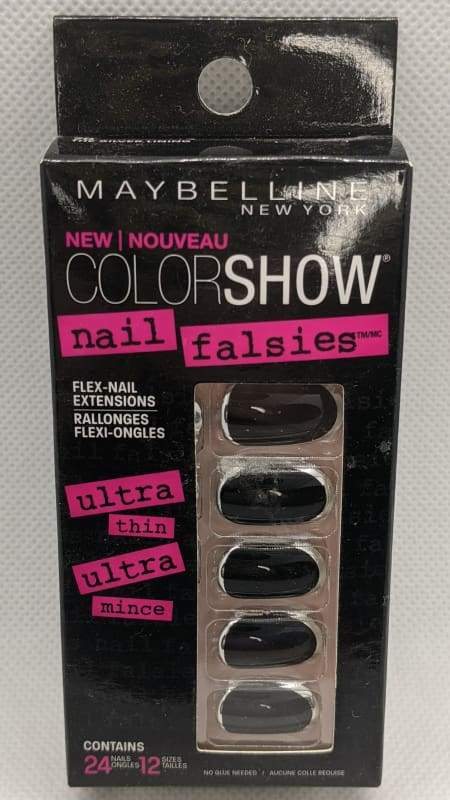 Maybelline Nail Falsies Flex Nail Extensions - 70 The Silver Lining-Stick-on Nails-Nail Polish Life