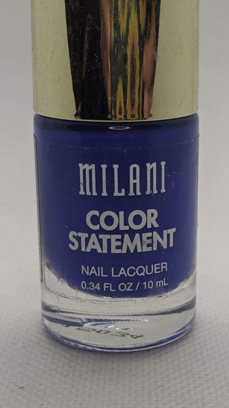 Milani Color Statement Nail Lacquer - 26 Blue Print-Nail Polish-Nail Polish Life