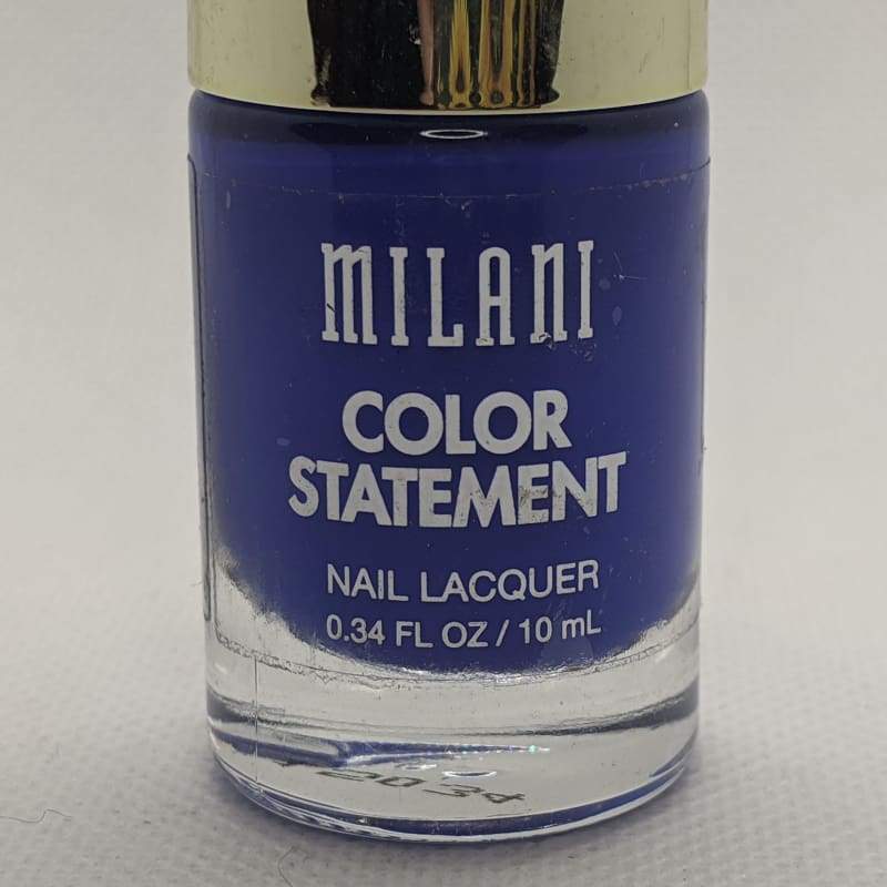 Milani Color Statement Nail Lacquer - 26 Blue Print-Nail Polish-Nail Polish Life