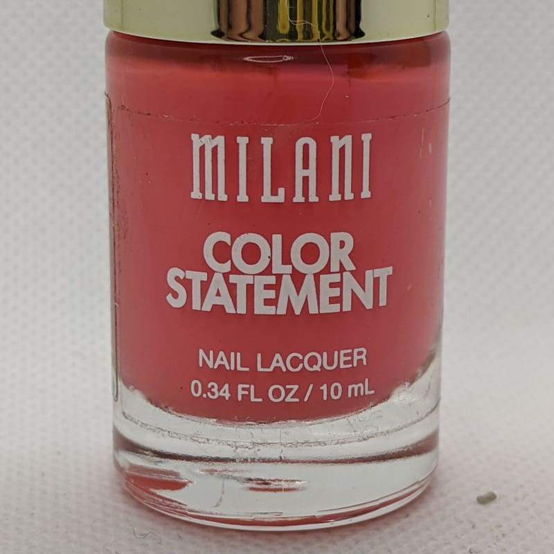 Milani Color Statement Nail Lacquer - 38 Corrupted Coral-Nail Polish-Nail Polish Life