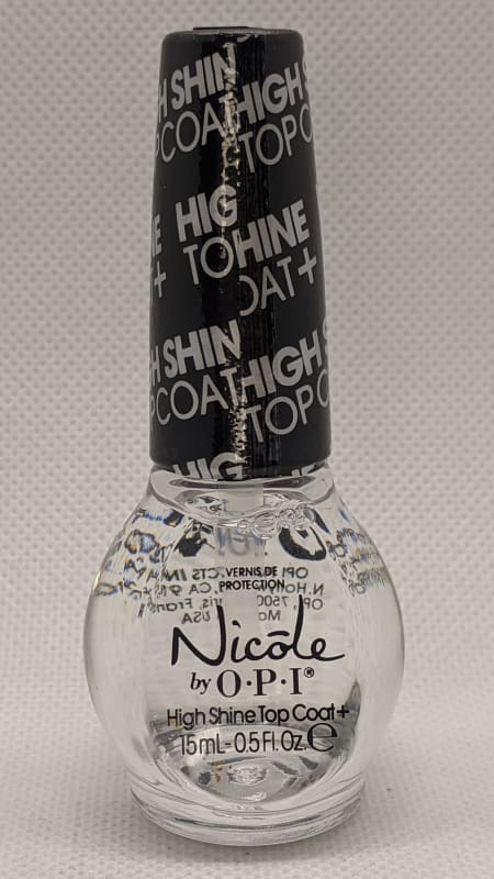 Nicole by OPI - High Shine Top Coat +-Nail Polish-Nail Polish Life