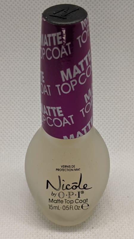 Nicole by OPI - Matte Top Coat-Nail Polish-Nail Polish Life