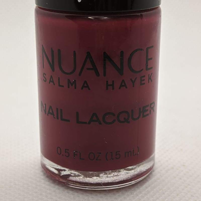Nuance by Salma Hayek Nail Lacquer - Rococo Red-Nail Polish-Nail Polish Life