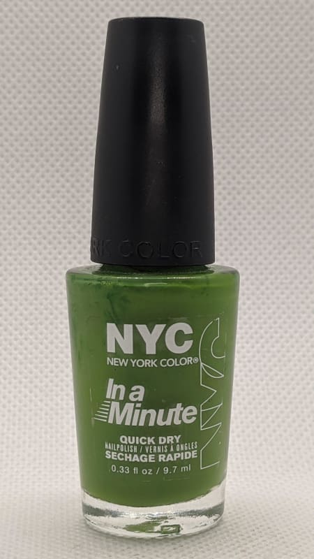 NYC In A Minute Quick Dry Nail Polish - 298 High Line Green-Nail Polish-Nail Polish Life