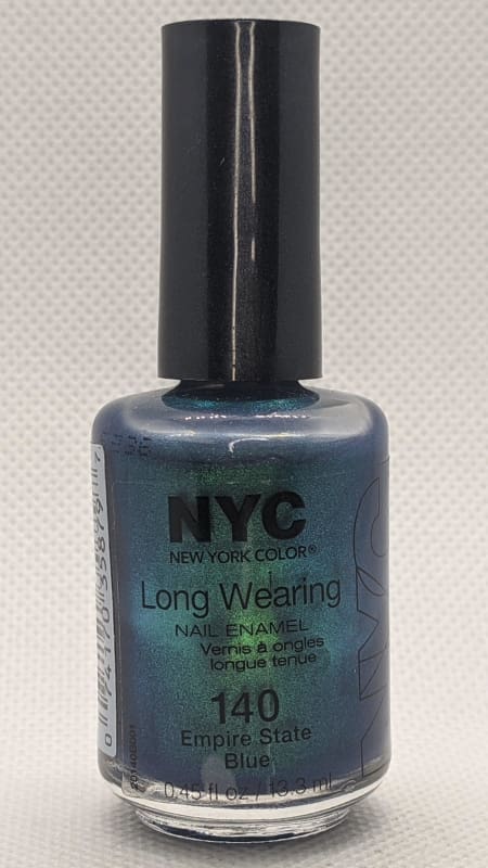 NYC Long Wearing Nail Enamel - 140 Empire State Blue-Nail Polish-Nail Polish Life