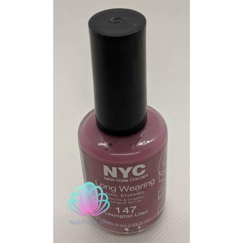 NYC Long Wearing Nail Enamel - 147 Lexington Lilac-Nail Polish-Nail Polish Life