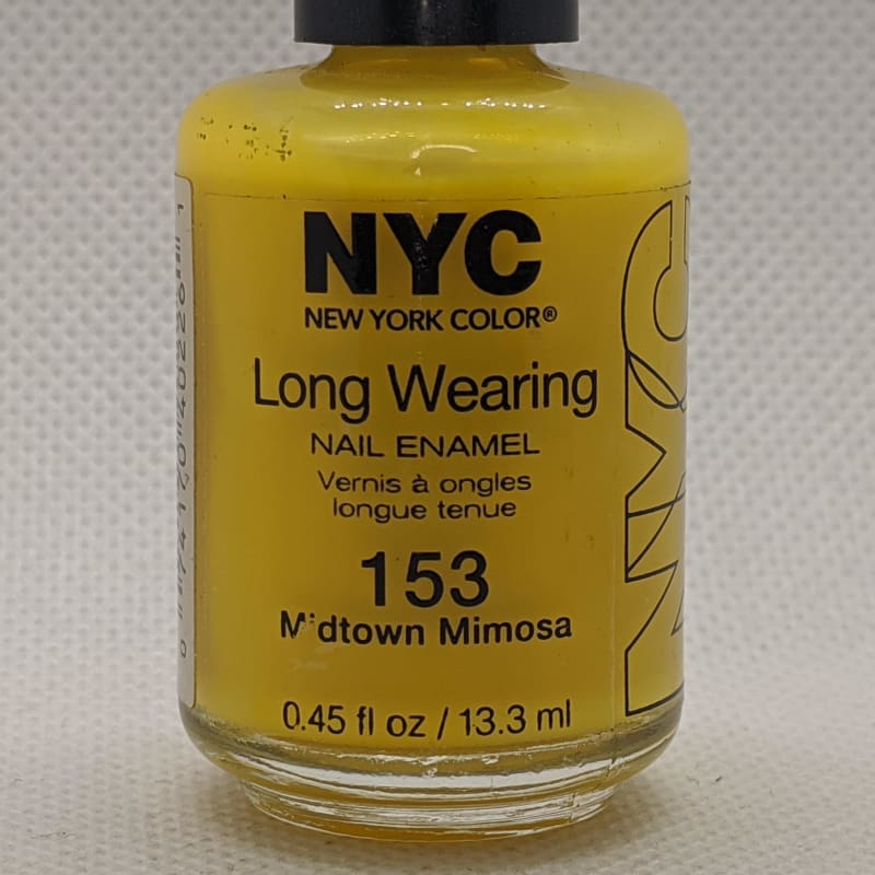 NYC Long Wearing Nail Enamel - 153 Midtown Mimosa-Nail Polish-Nail Polish Life