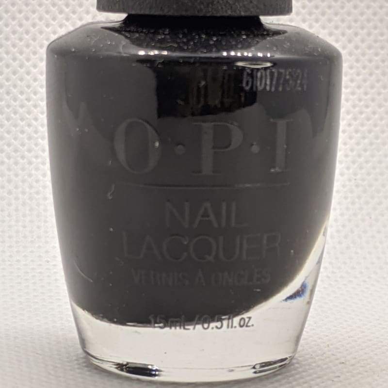 OPI Nail Lacquer - Black Onyx-Nail Polish-Nail Polish Life