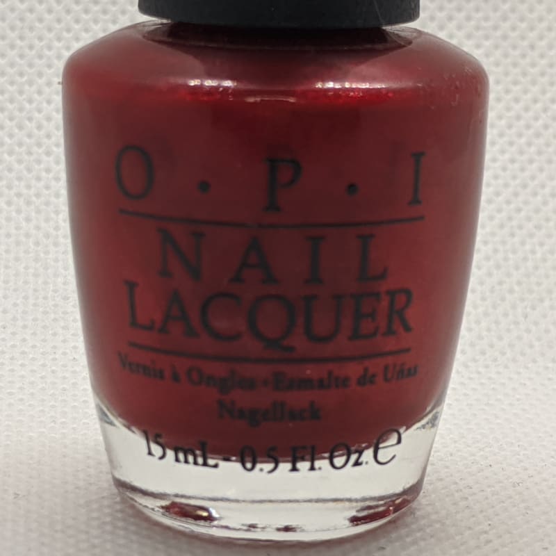 OPI Nail Lacquer - Danke-Shiny Red-Nail Polish-Nail Polish Life