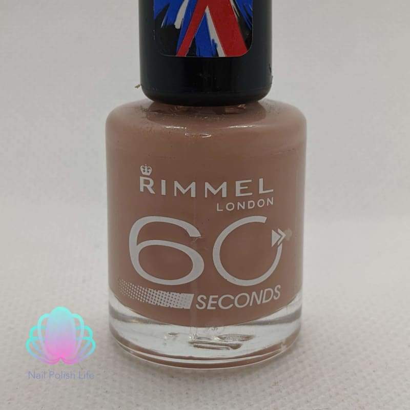 Rimmel 60 Seconds - 311 Caramel Cupcake-Nail Polish-Nail Polish Life