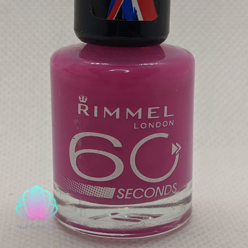 Rimmel 60 Seconds - 510 Pink-A-Boo-Nail Polish-Nail Polish Life