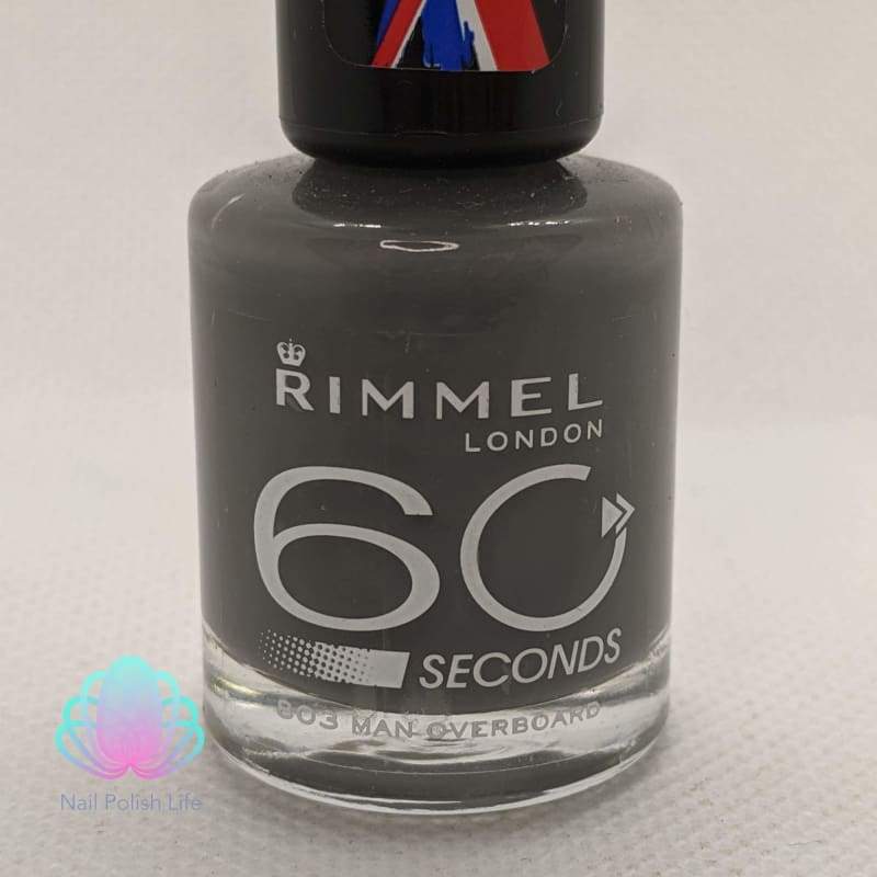 Rimmel 60 Seconds - 803 Man Overboard-Nail Polish-Nail Polish Life