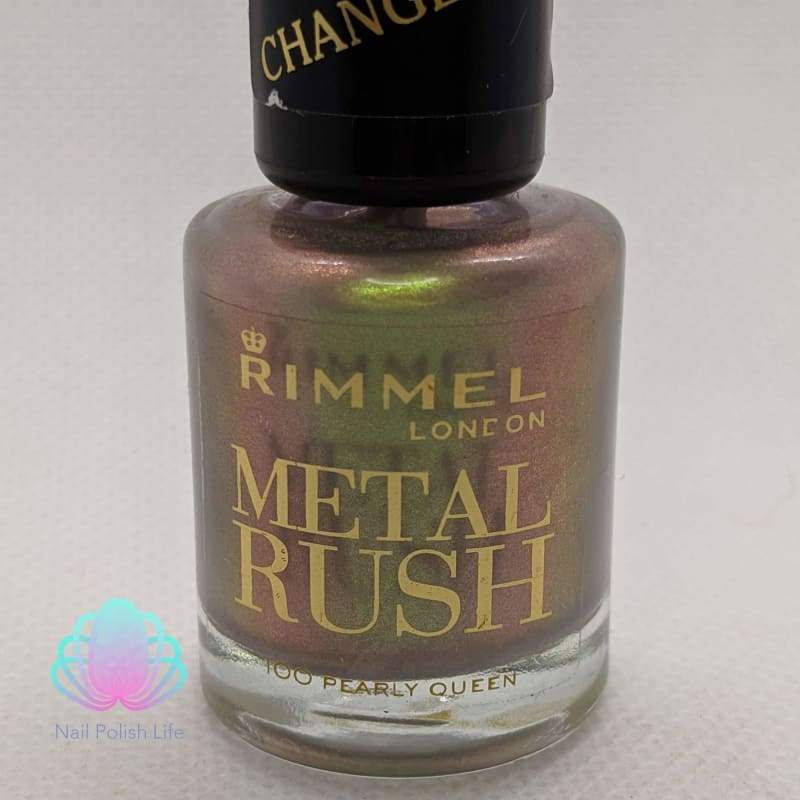 Rimmel Metal Rush DuoChrome - 100 Pearly Queen-Nail Polish-Nail Polish Life