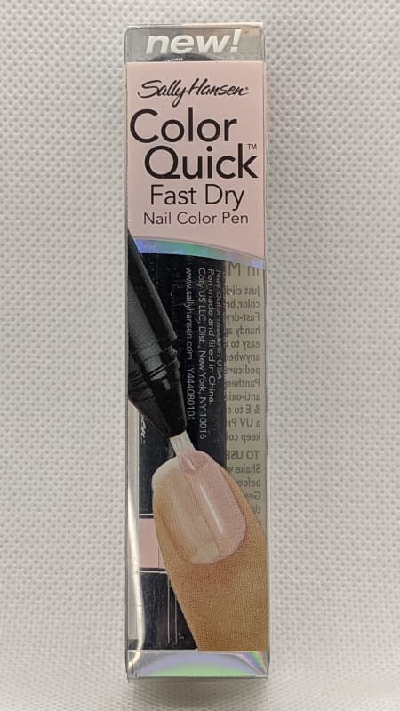 Sally Hansen Color Quick Fast Dry Nail Color Pen - 01 Clear Opal-Nail Polish-Nail Polish Life