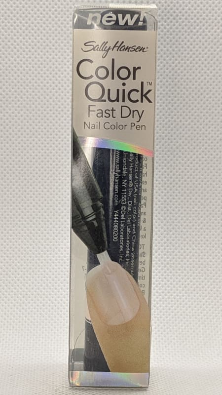 Sally Hansen Color Quick Fast Dry Nail Color Pen - 02 Sheer Beige - Nail Polish