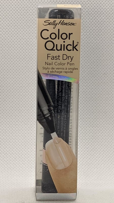 Sally Hansen Color Quick Fast Dry Nail Color Pen - 10 Sand Shimmer-Nail Polish-Nail Polish Life