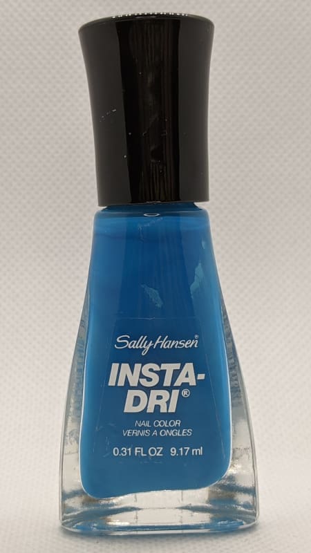 Sally Hansen Insta-Dri - 406 Brisk Blue (430)-Nail Polish-Nail Polish Life
