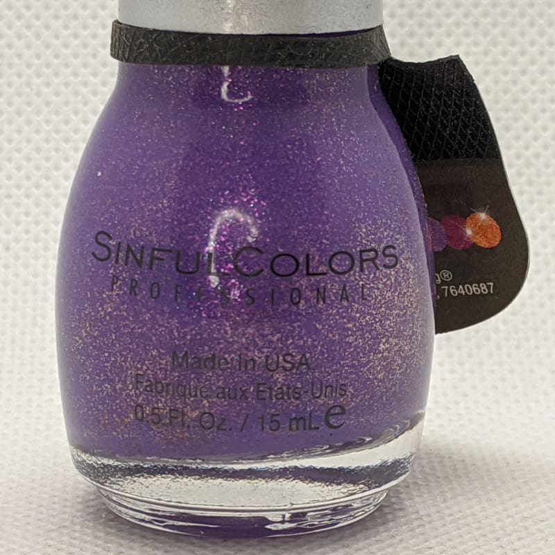 Sinful Colors Crystal Crushes - 1370 Purple Gleam-Nail Polish-Nail Polish Life