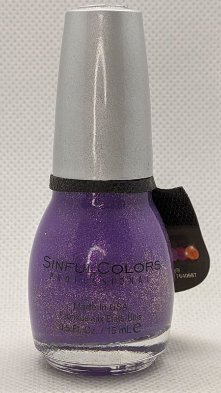 Sinful Colors Crystal Crushes - 1370 Purple Gleam-Nail Polish-Nail Polish Life